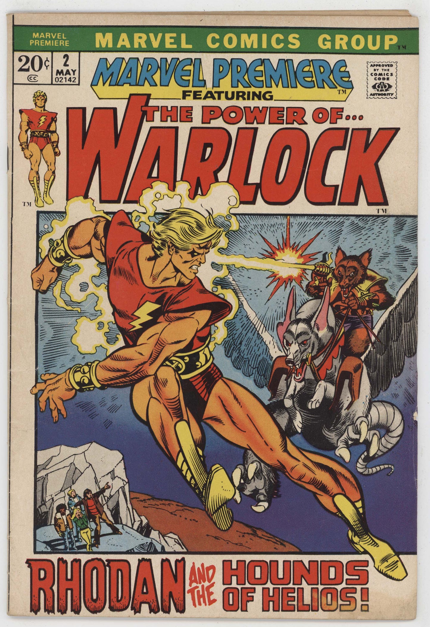 Marvel Premiere 2 1972 VG 1st Him Warlock Soul Stone Hulk Thor Gil Kane