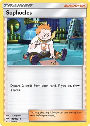 Sophocles 123/147 - SM  Burning Shadows Reverse Holofoil