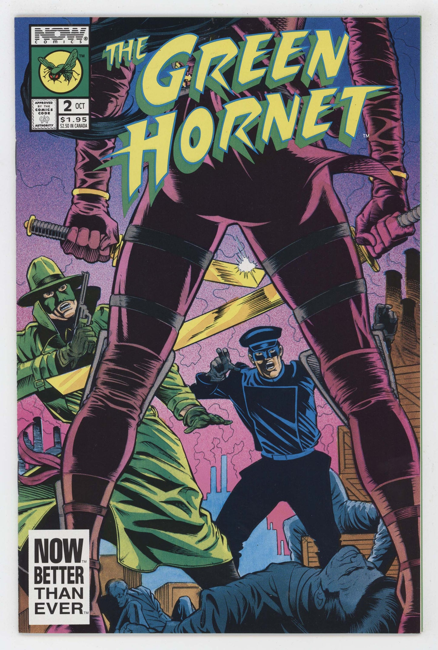 Green Hornet 2 Now 1991 NM+ 9.6 Tod Smith David Mowry