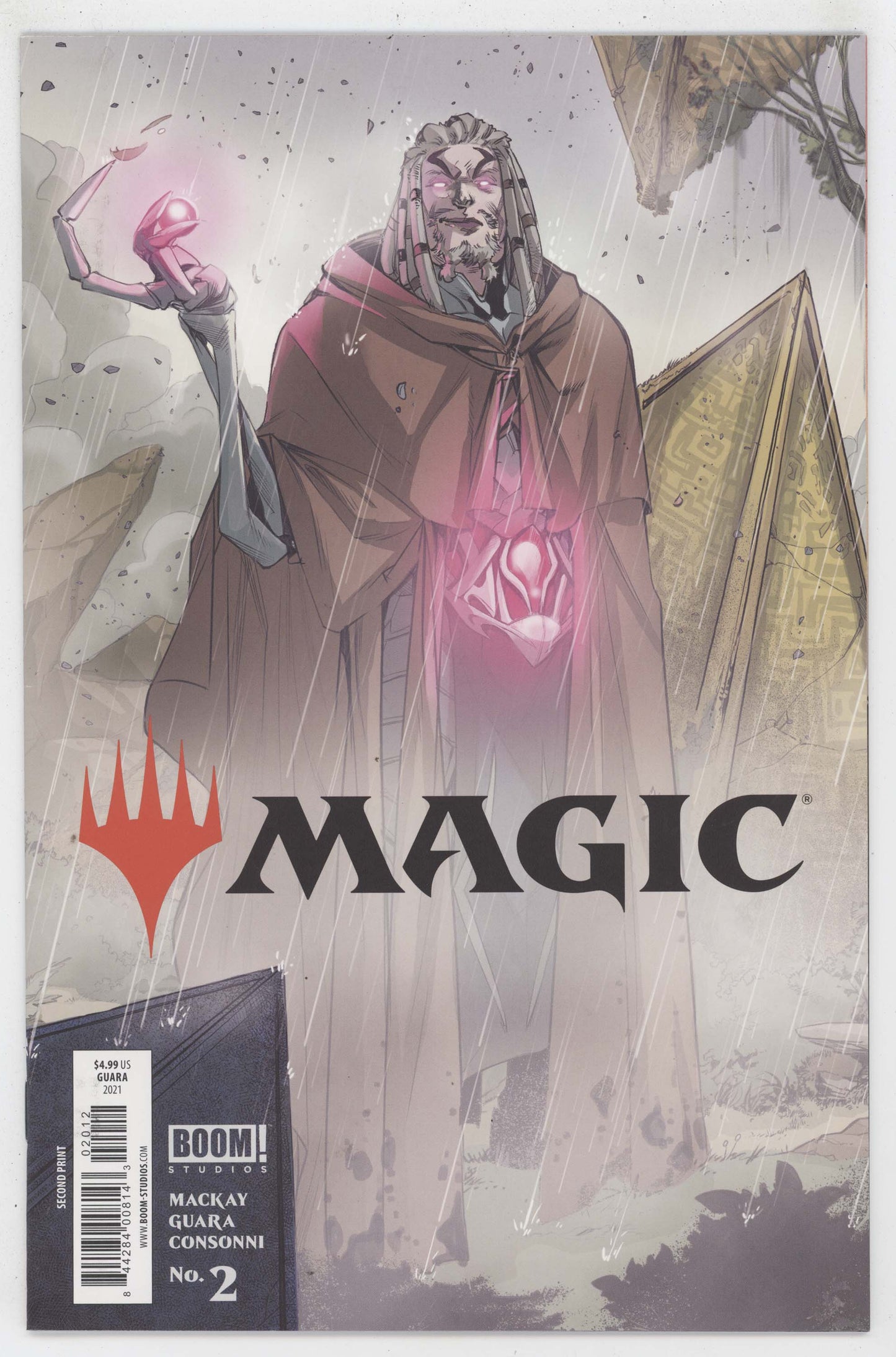 Magic The Gathering MTG 2 Boom 2021 NM- 9.2 2nd Print Lg Guara Variant