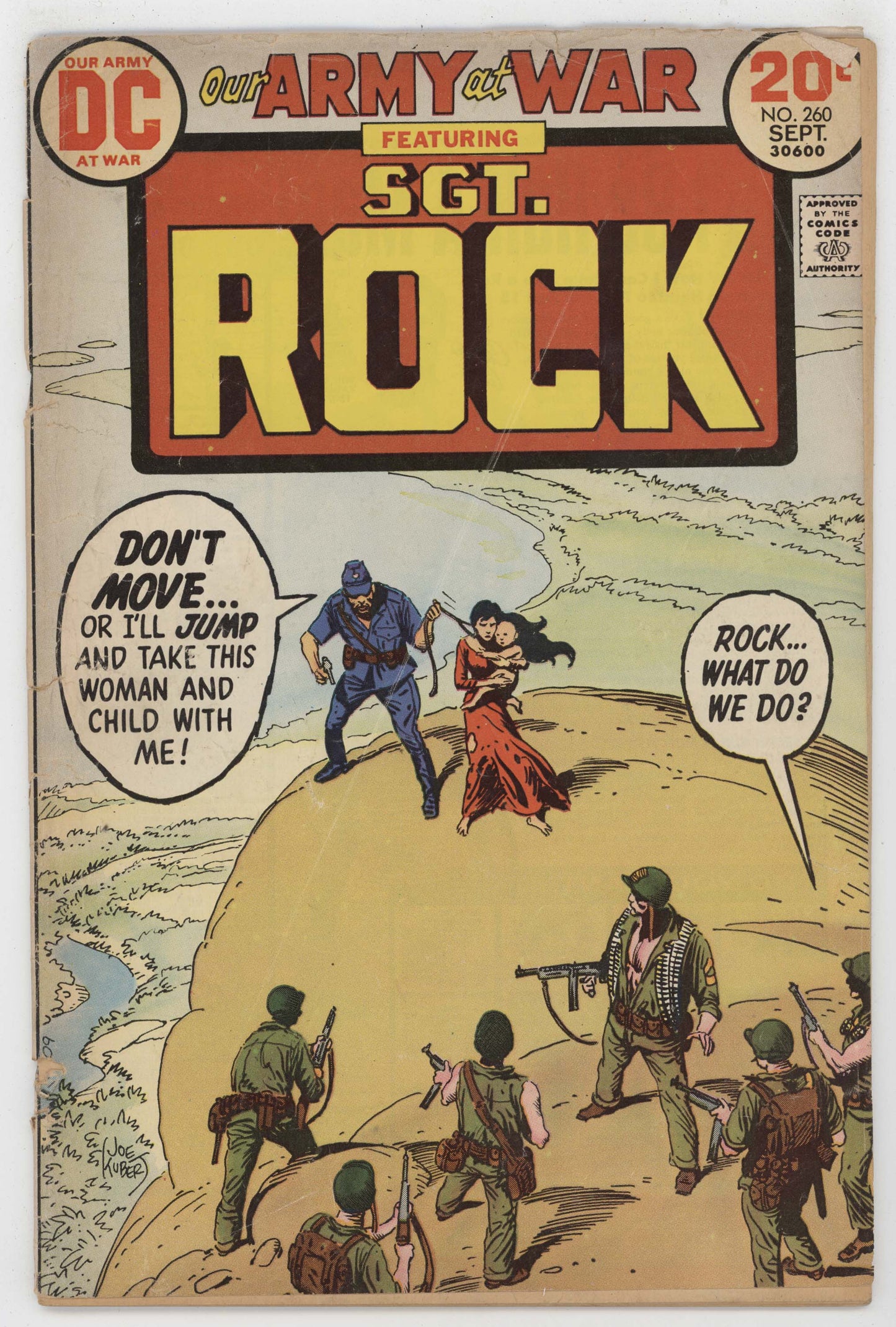 Our Army At War 260 DC 1973 GD Sgt Rock Joe Kubert