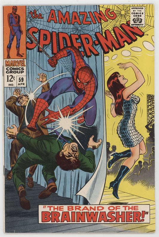 Amazing Spider-Man 59 Marvel 1968 FN Stan Lee John Romita 1st Mary Jane Cover