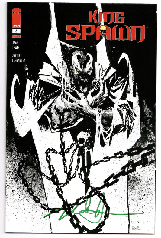 King Spawn #4 A SIGNED Jason Shawn Alexander (11/17/2021) Image