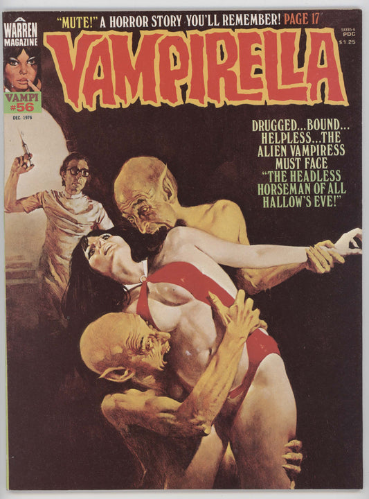 Vampirella 56 Warren 1976 FN Manuel Sanjulian GGA Magazine