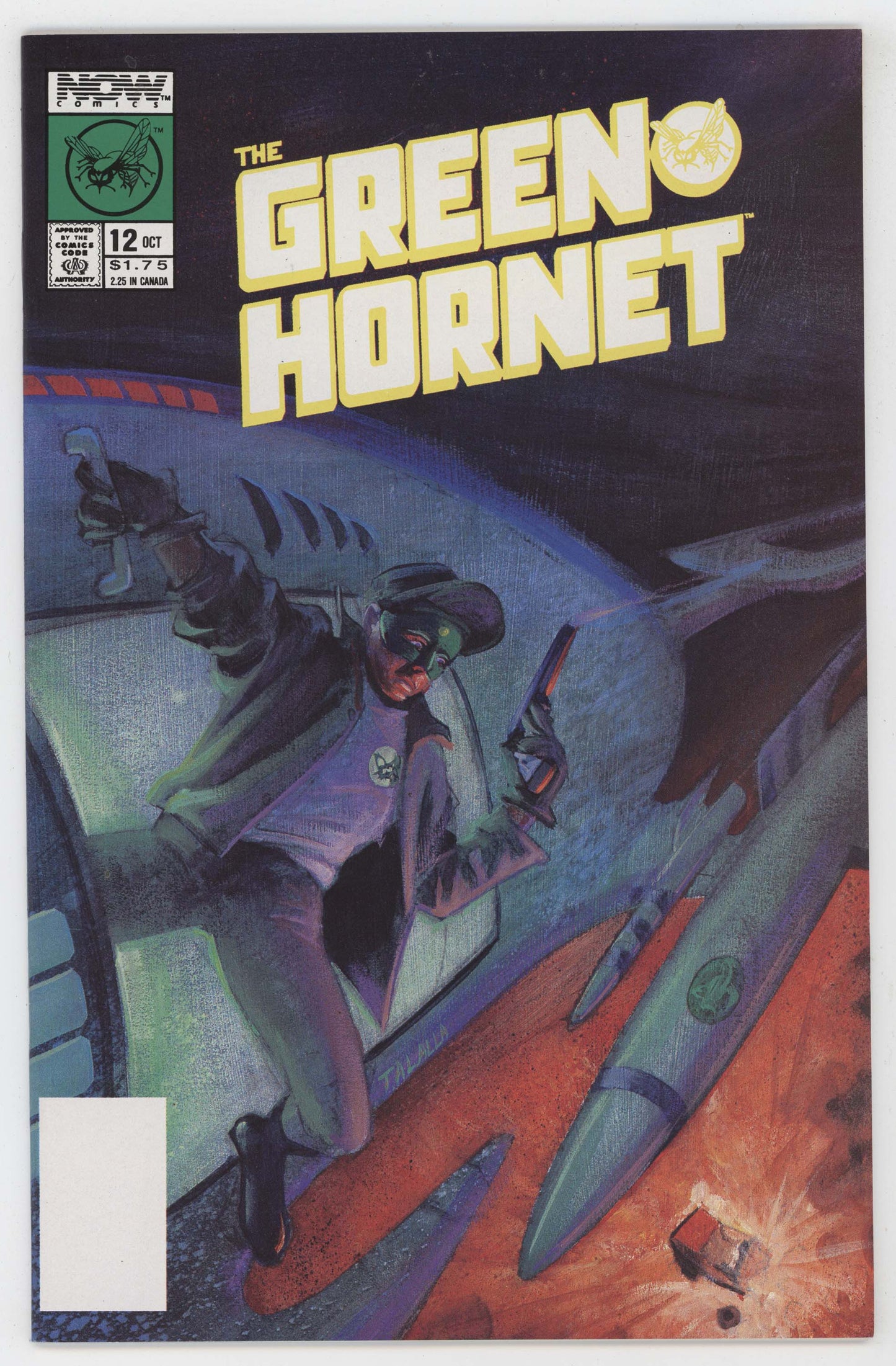 Green Hornet 12 Now 1990 NM+ 9.6 Doug Tallala