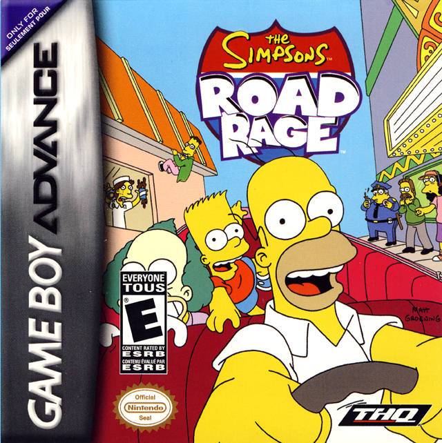 The Simpsons Road Rage (Gameboy Advance)