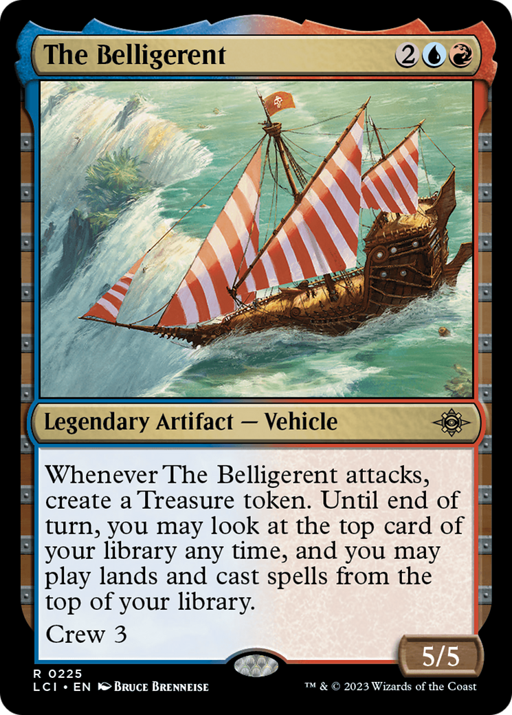 The Belligerent (LCI-225) - The Lost Caverns of Ixalan Foil
