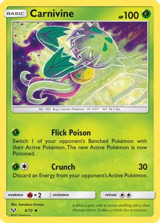 Carnivine 006/73 - Shining Legends