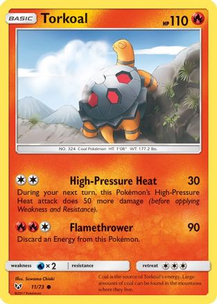 Torkoal 011/73 - Shining Legends