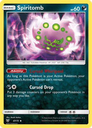 Spiritomb 047/73 - Shining Legends - Golden Apple Comics
