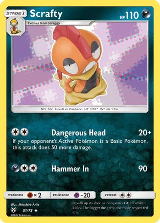Scrafty 051/73 - Shining Legends