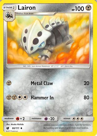 Lairon 066/111 - SM  Crimson Invasion