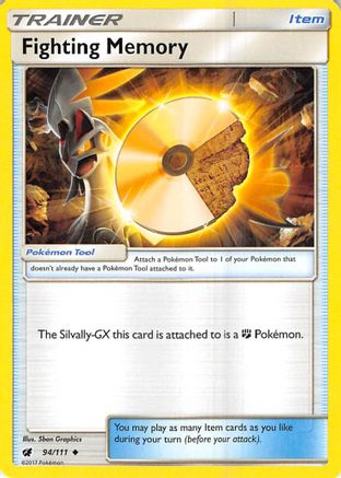 Fighting Memory 094/111 - SM  Crimson Invasion Reverse Holofoil