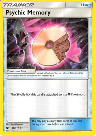 Psychic Memory 098/111 - SM  Crimson Invasion