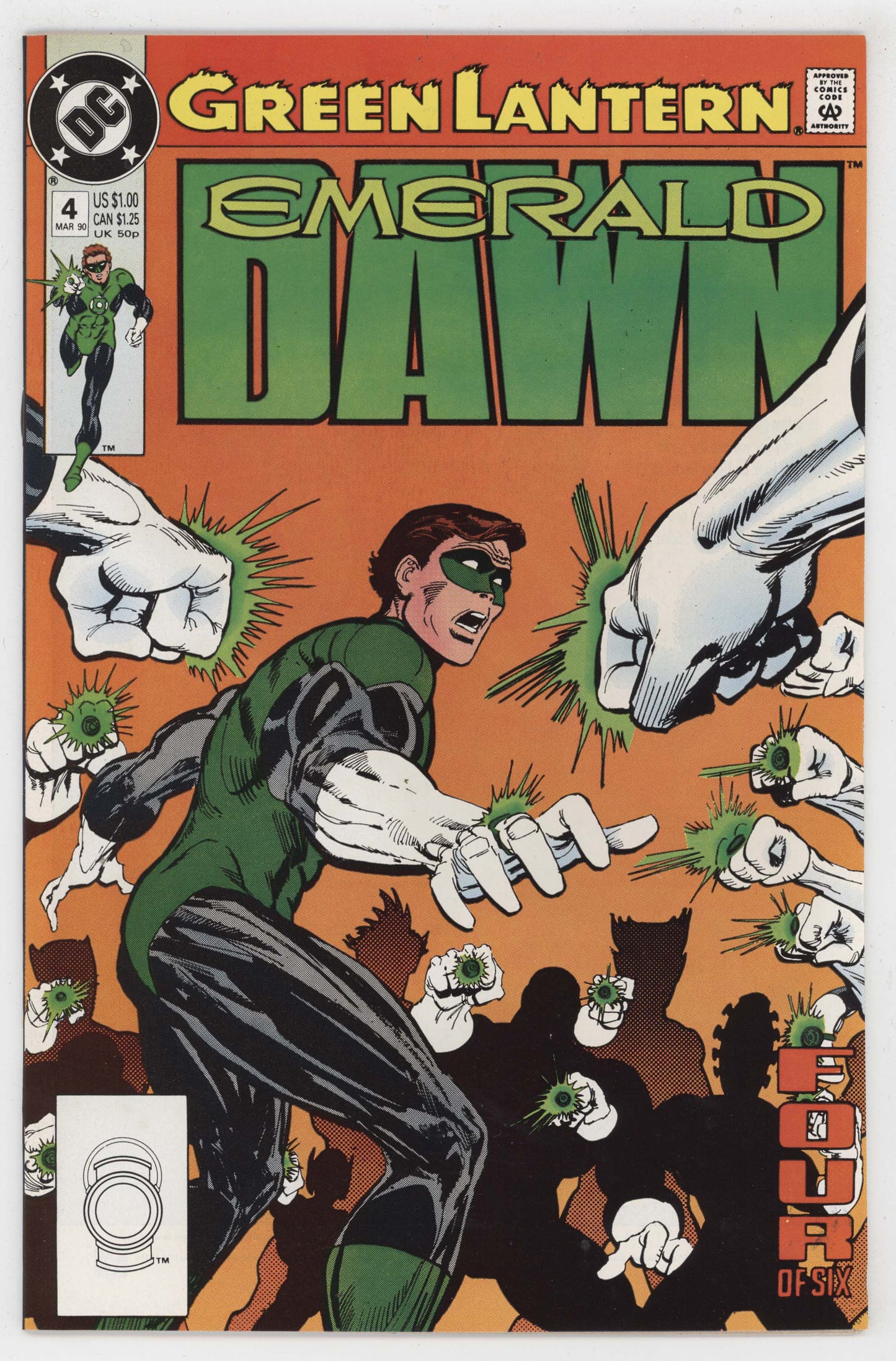 Green Lantern Emerald Dawn I 4 DC 1990 NM Bright Klaus Janson