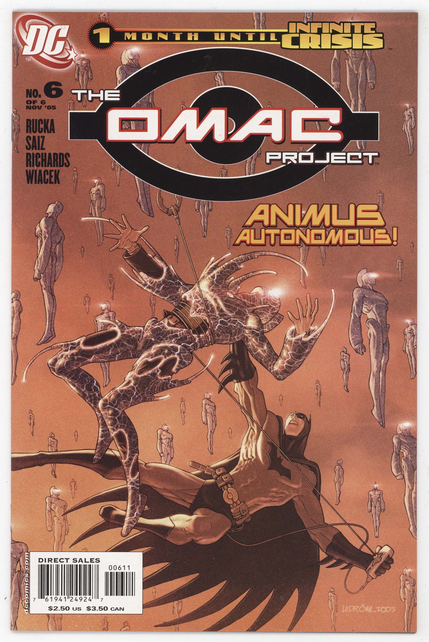 Omac Project 6 DC 2005 NM Ladrönn Animus Autonomous