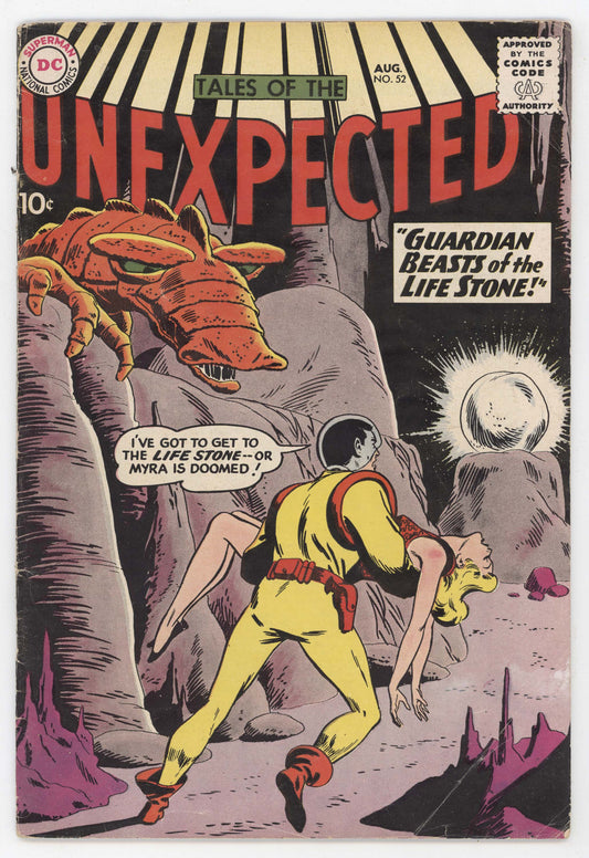 Unexpected 52 DC 1960 VG Bob Brown Alien Pluto GGA Damsel In Distress