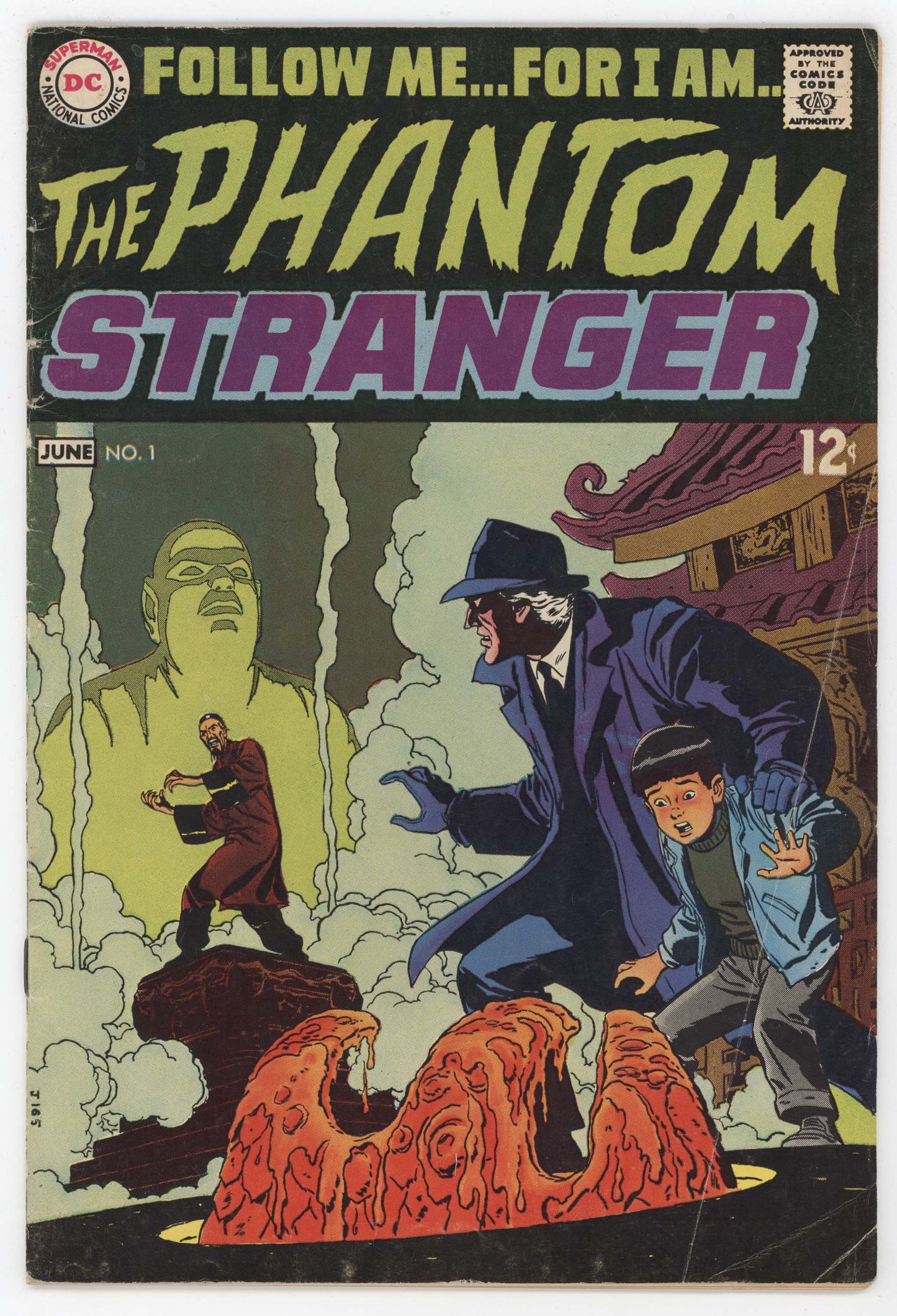 Phantom Stranger 1 DC 1969 VG FN Bill Draut Mike Friedrich