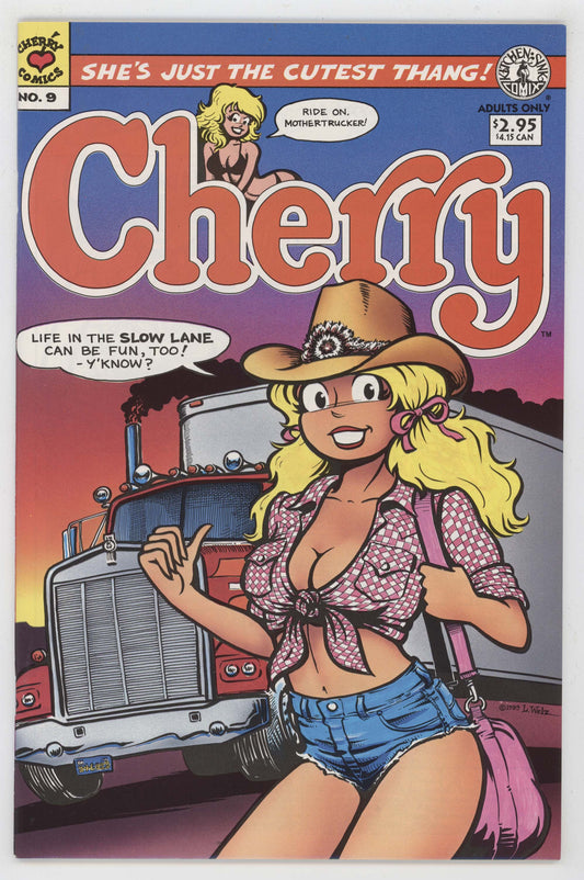 Cherry Poptart 9 Kitchen Sink 1993 NM 5th Print Larry Welz Mad Max GGA