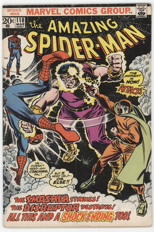 Amazing Spider-Man 118 Marvel 1973 VG FN Stan Lee John Romita Spectacular 1