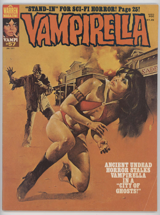 Vampirella 57 Warren 1977 FN Enrich Torres GGA Magazine