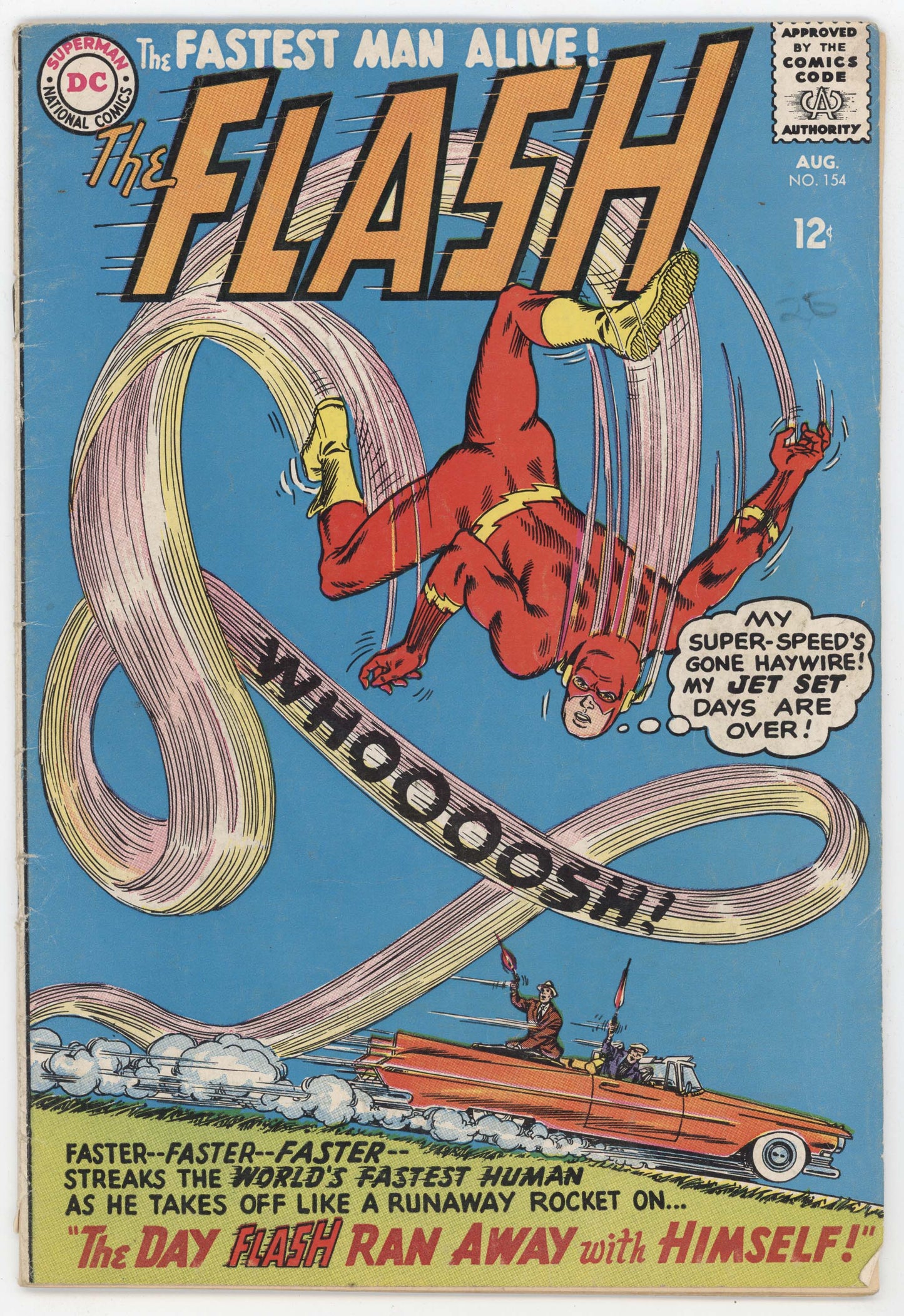 Flash 154 DC 1965 VG Carmine Infantino 1st Flash Museum