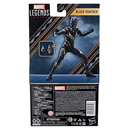 Black Panther Wakanda Forever Marvel Legends 6-Inch Action Figure