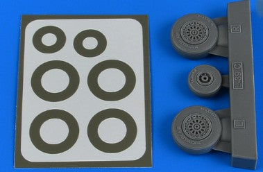 Aires 4813 1/48 L39C Albatros Wheels & Paint Masks For TSM