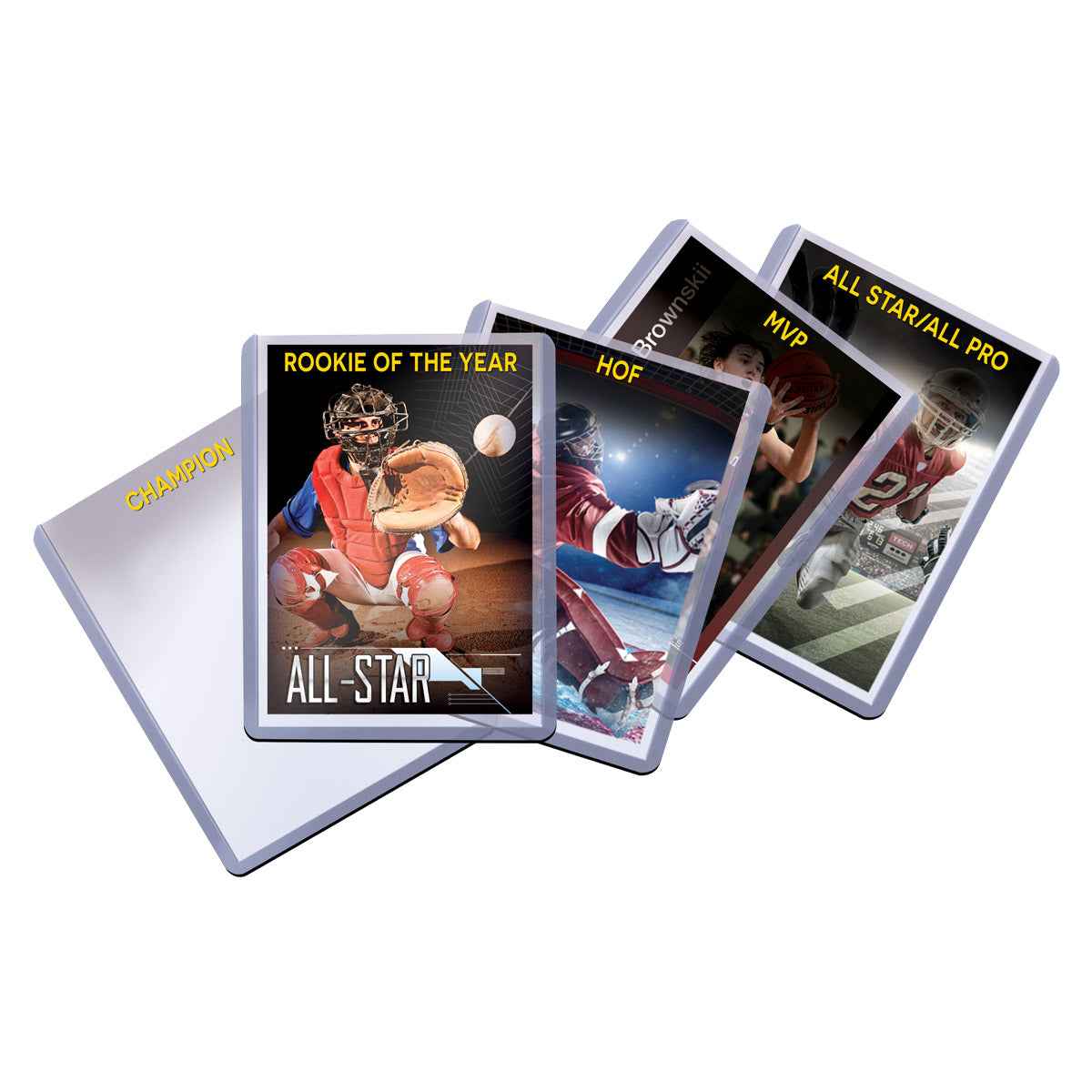 3" x 4" Mixed Title TOPLOADER® Sleeves Bundle (25ct)