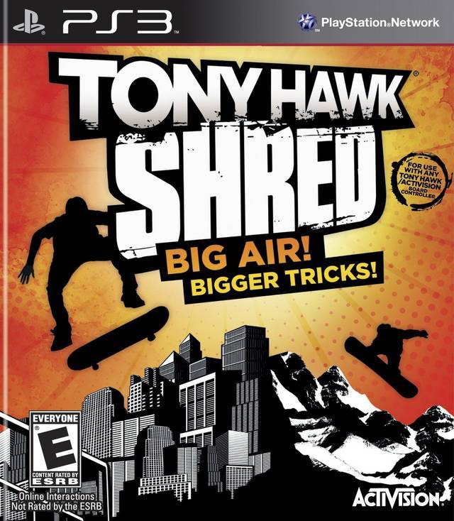 Tony Hawk: Shred (Playstation 3)