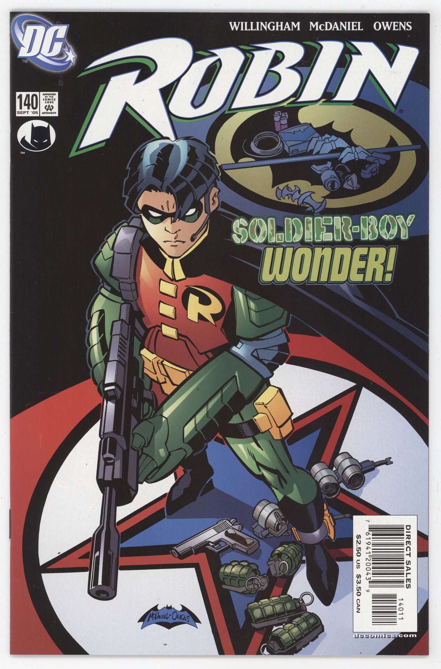 Robin 140 DC 1993 NM  Scott McDaniel Solder-Boy Wonder