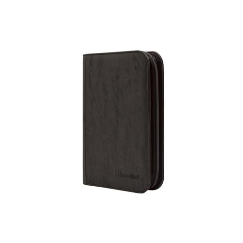 Ultra Pro 4-Pocket Zippered Suede Binder