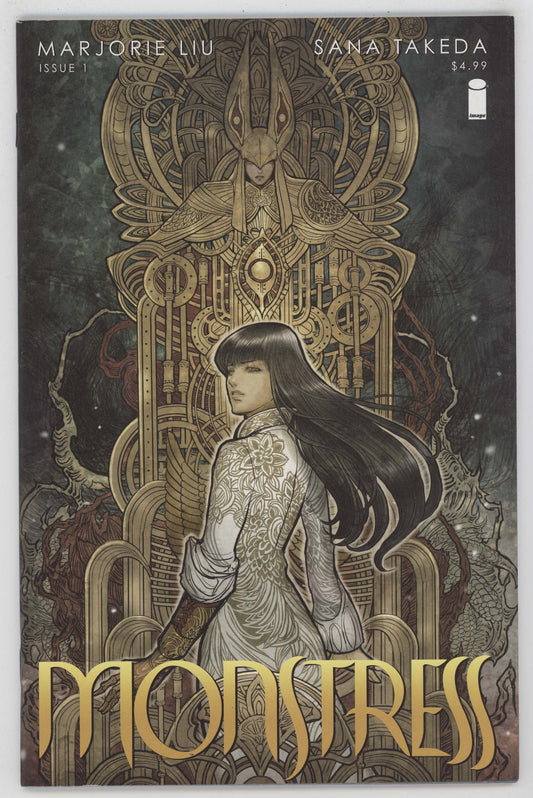 Monstress 1 Image 2015 NM 1st Print Marjorie M Liu Sana Takeda