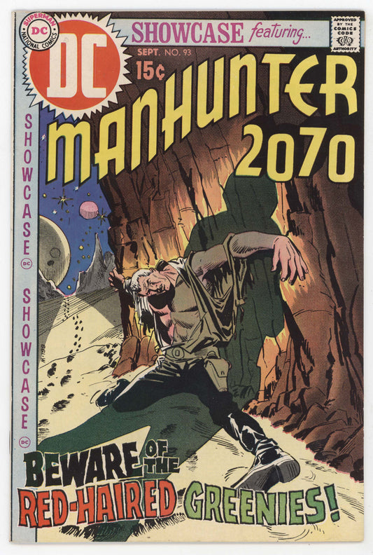 Showcase 93 DC 1970 VF Mike Sekowsky Manhunter 2070 Bondage