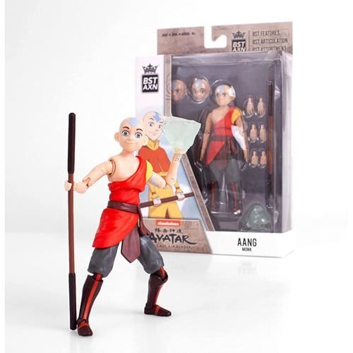 BST AXN Avatar: The Last Airbender Aang Monk 5-Inch Action Figure