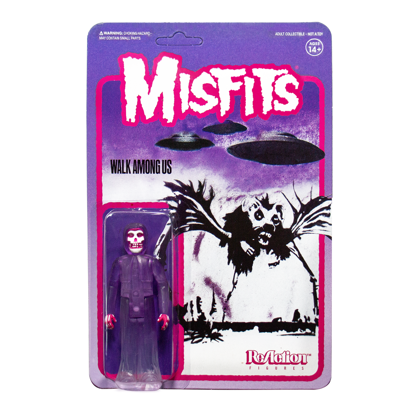 Super7 x Misfits - Fiend Walk Among Us (Purple) ReAction Figure