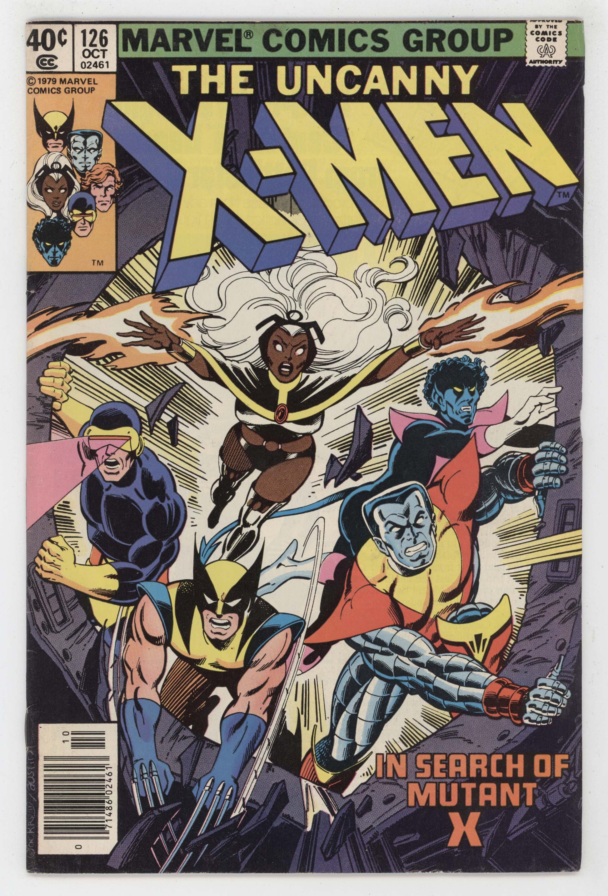 Uncanny X-Men 126 Marvel 1979 FN VF 1st Proteus Mutant X Wolverine Colossus - Golden Apple Comics