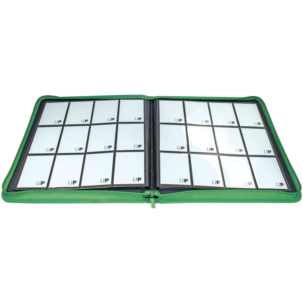 Vivid Green 12-Pocket Zippered PRO-Binder