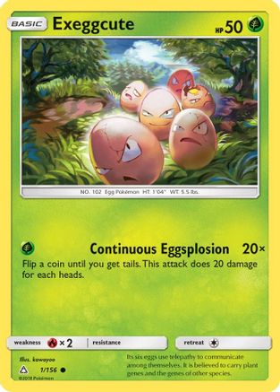 Exeggcute 001/156 - SM  Ultra Prism