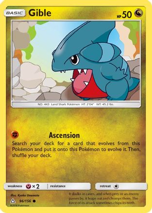 Gible 096/156 - SM  Ultra Prism