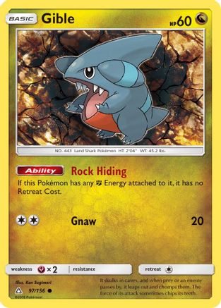 Gible 097/156 - SM  Ultra Prism