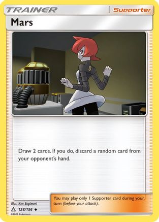Mars 128/156 - SM  Ultra Prism Reverse Holofoil