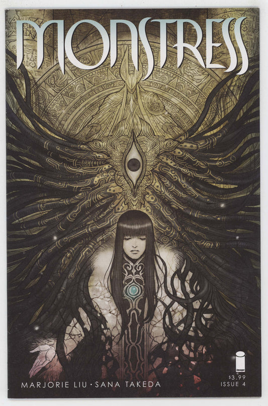 Monstress 4 Image 2016 NM 1st Print Marjorie M Liu Sana Takeda