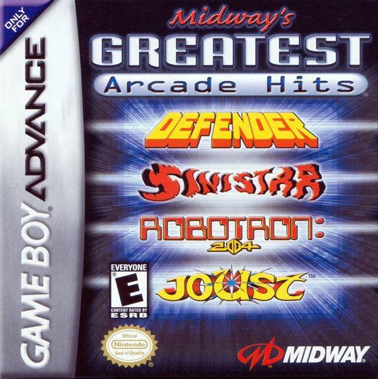 Midway's Greatest Arcade Hits (Gameboy Advance)