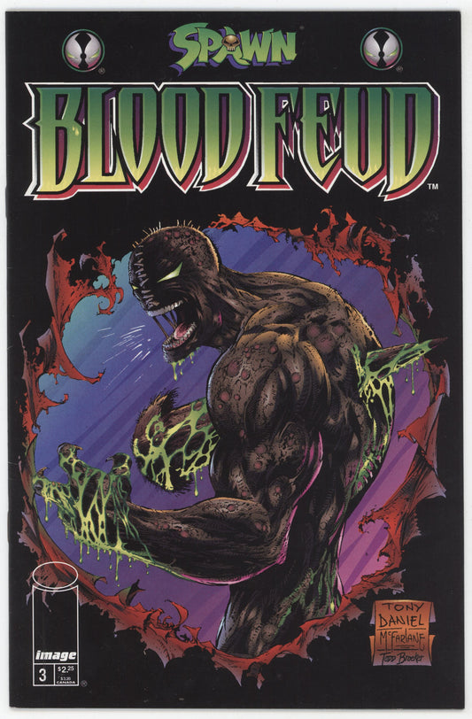 Spawn Blood Feud 3 Image 1995 NM- 9.2 Tony Daniel Alan Moore