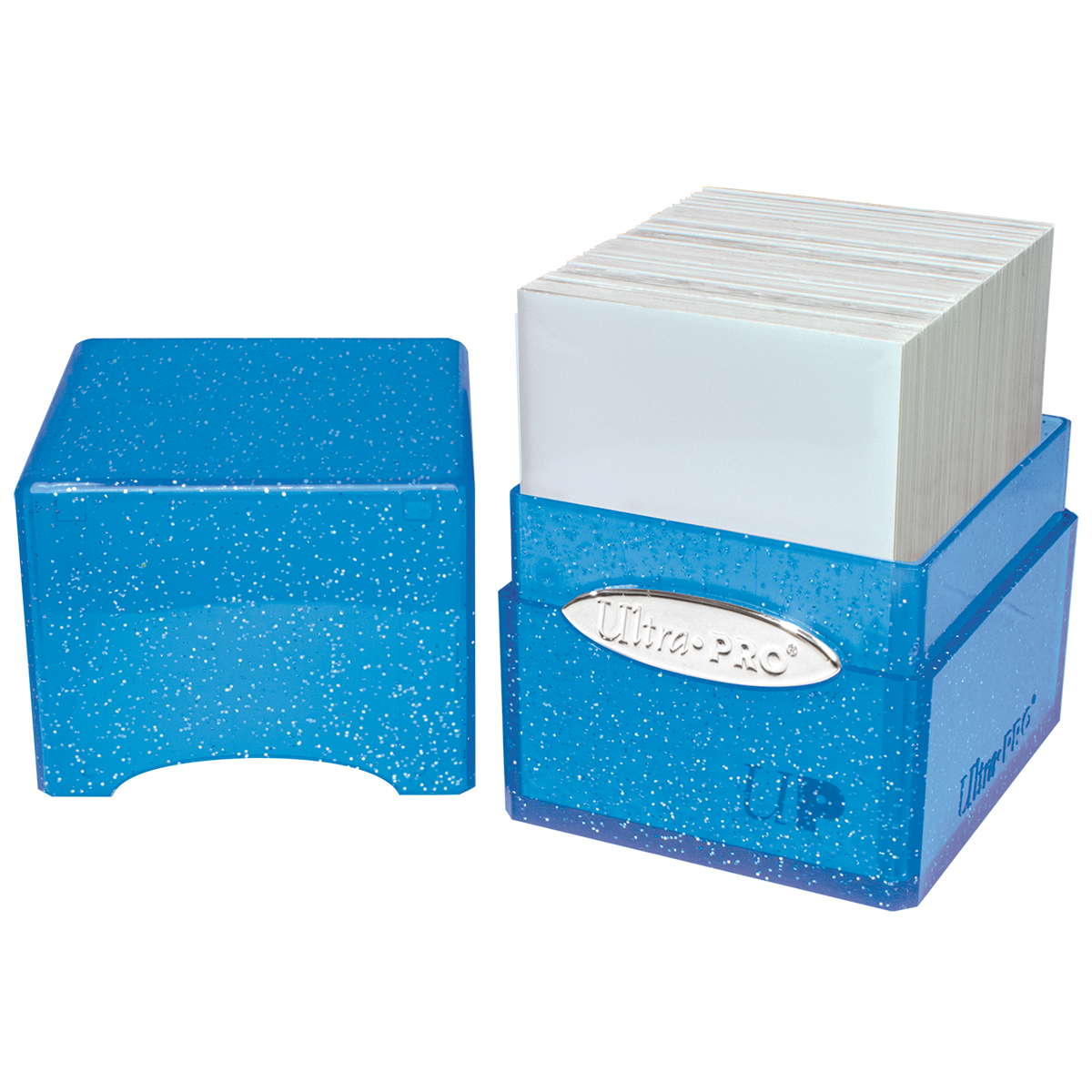 Glitter SATIN® Cube - Blue
