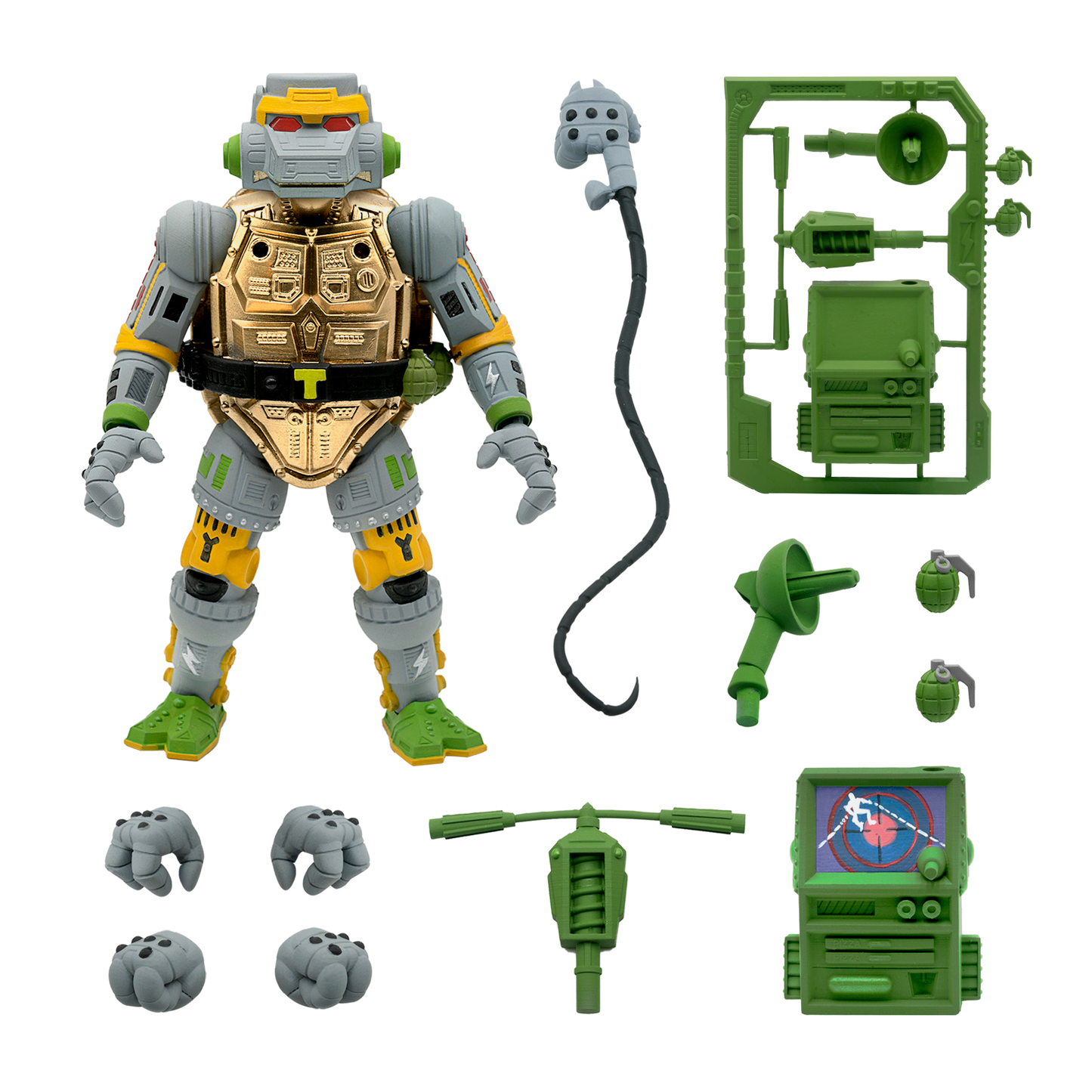 Super7 x Teenage Mutant Ninja Turtles Ultimates Metalhead Wave 3 Action Figure TMNT