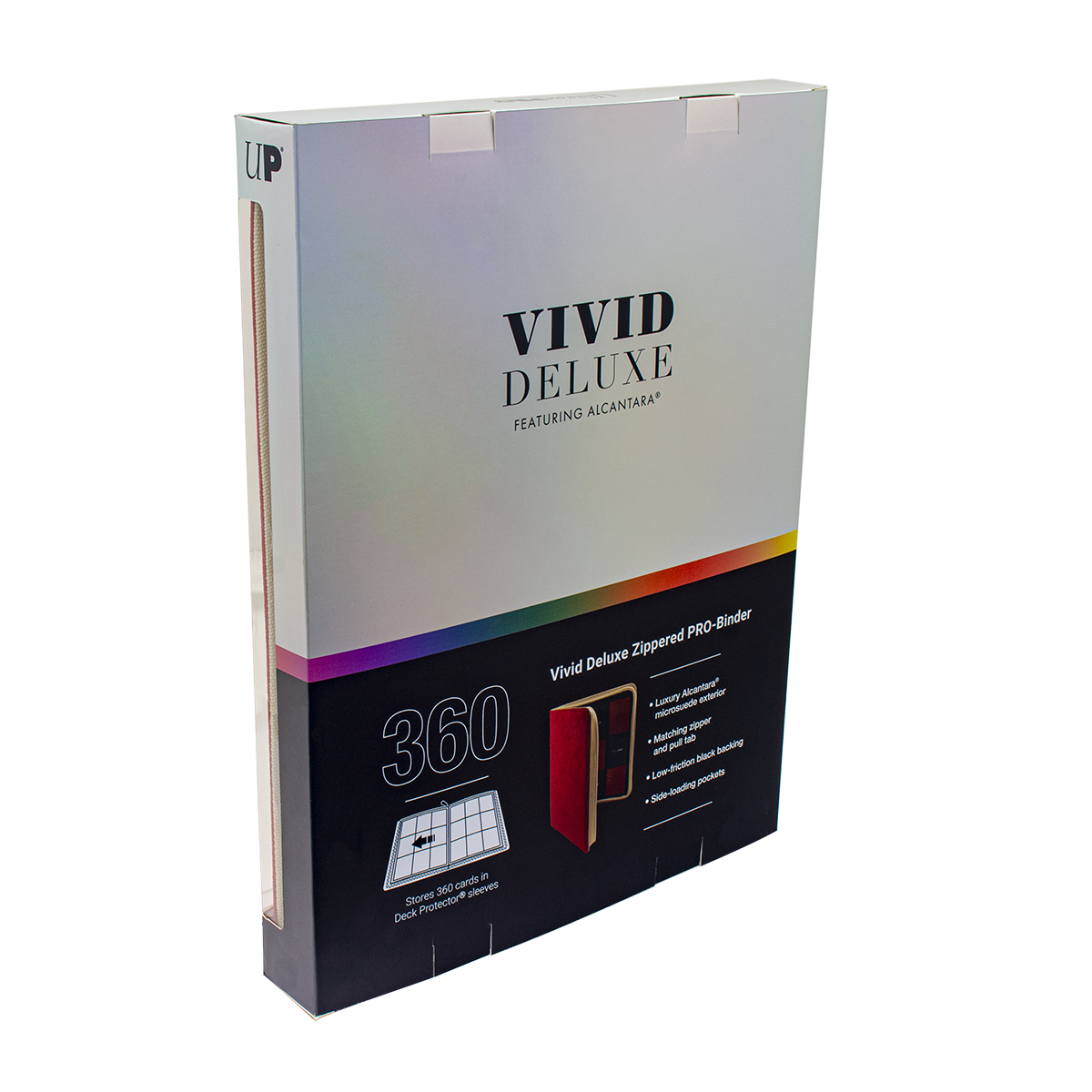 Vivid Deluxe 9-Pocket Zippered PRO-BINDER®
