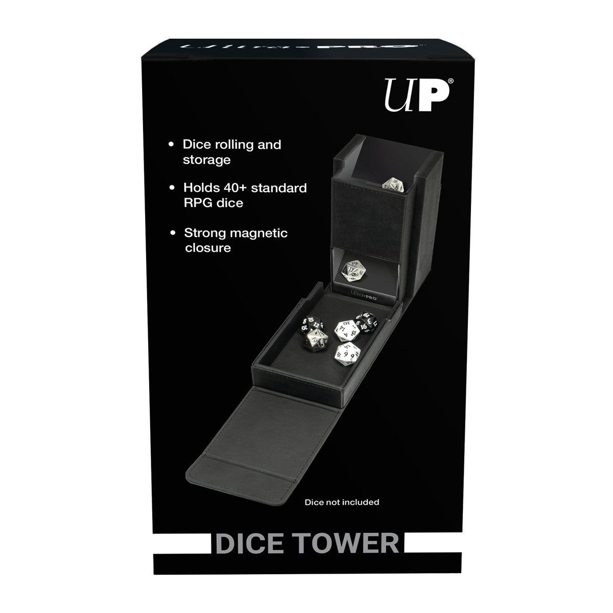 Jet Black ALCOVE® Dice Tower