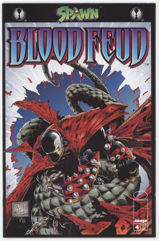 Spawn Blood Feud 4 Image 1995 NM Tony Daniel Alan Moore